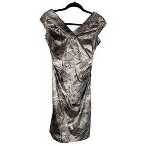 Sophia Christina Women Dress Size 6 #50547 Cocktail Business Party Casual‎ Gray